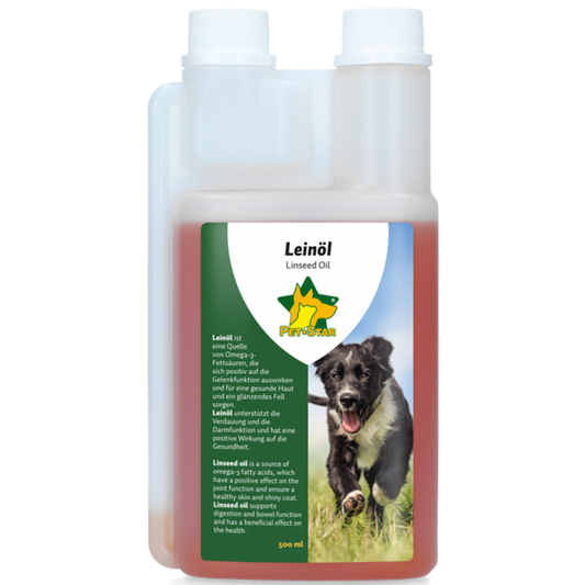 Pet-Star Leinöl 500ml - Pet-Star