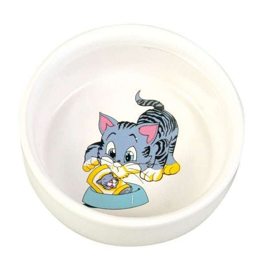 Trixie Keramiknapf Katzenmotiv -0,3 l - Trixie