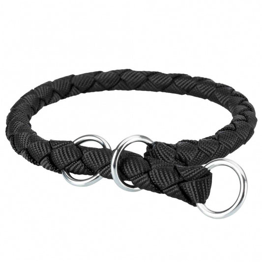Trixie Cavo Zug-Stopp-Halsband - schwarz - 39-45 cm/ø 12 mm - Trixie