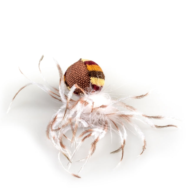 Duvoplus Cat Toy Knitted Ball mit Federn - DUVO