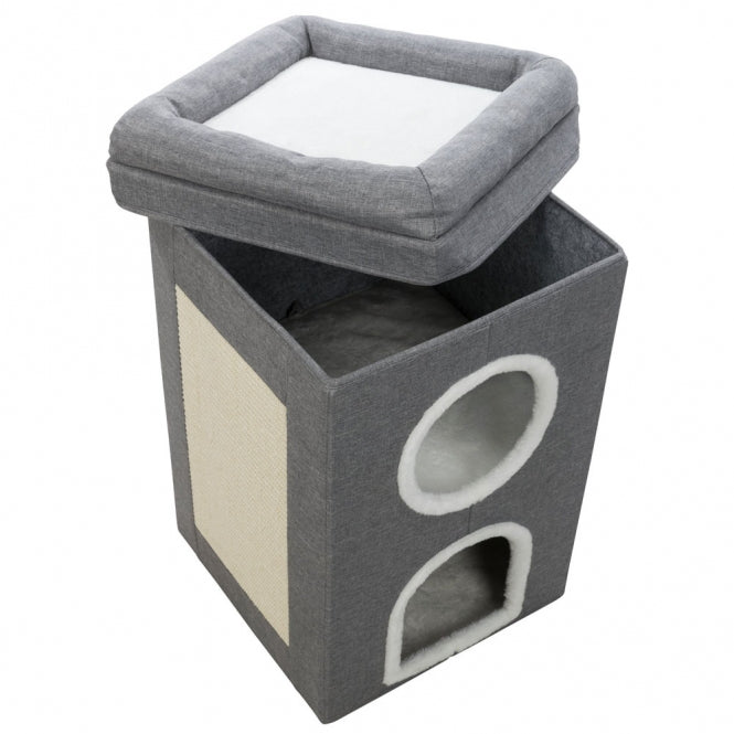 Trixie Kratztonne Cat Tower Saul - Trixie Bild 3