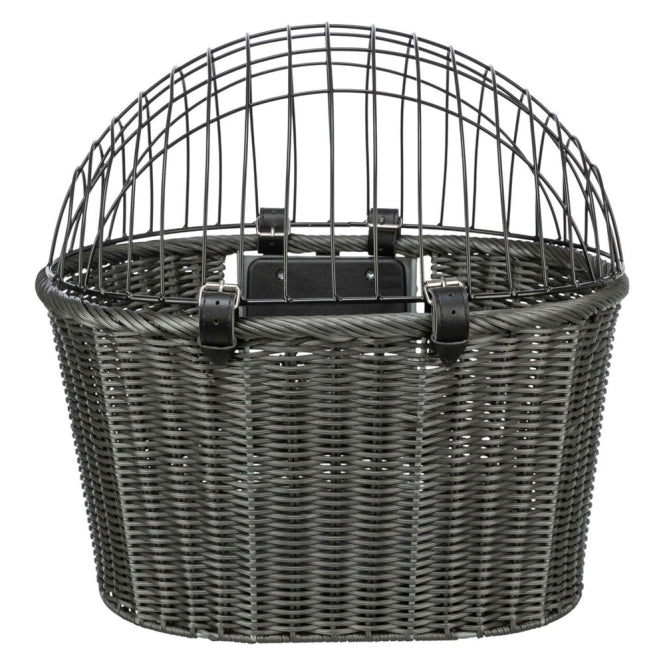Trixie Front-Fahrradkorb aus Polyrattan - Trixie Bild 3