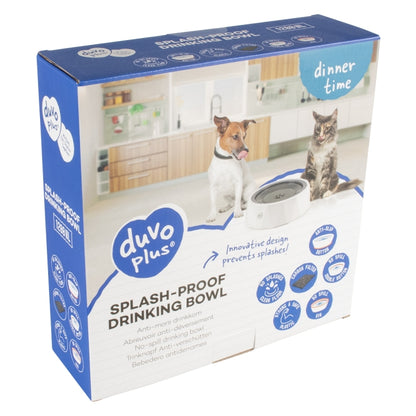 Duvoplus Anti-Verschütten Trinknapf Poly weiß/grau - DUVO Bild 4