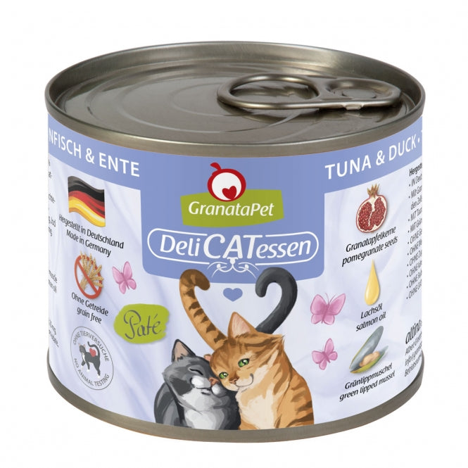 GranataPet Delicatessen Dose Thunfisch & Ente - 200 g - GranataPet