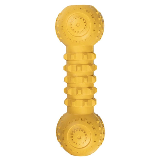 Duvoplus Kauspielzeug Griplay Dumbbell - Gelb - DUVO