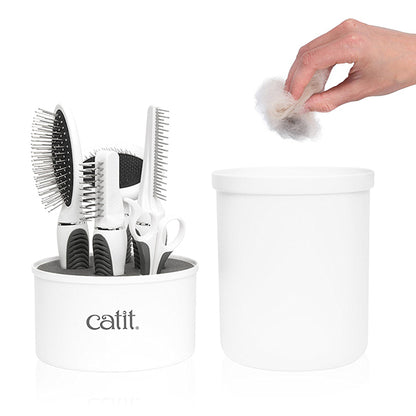 Catit Bürsten-Set für Mittel- und Langhaarkatzen - Hagen Bild 2
