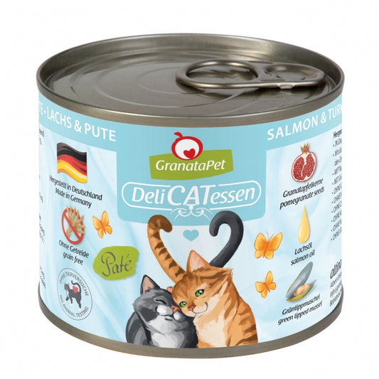 GranataPet Delicatessen Dose Lachs & Pute - 200 g - GranataPet