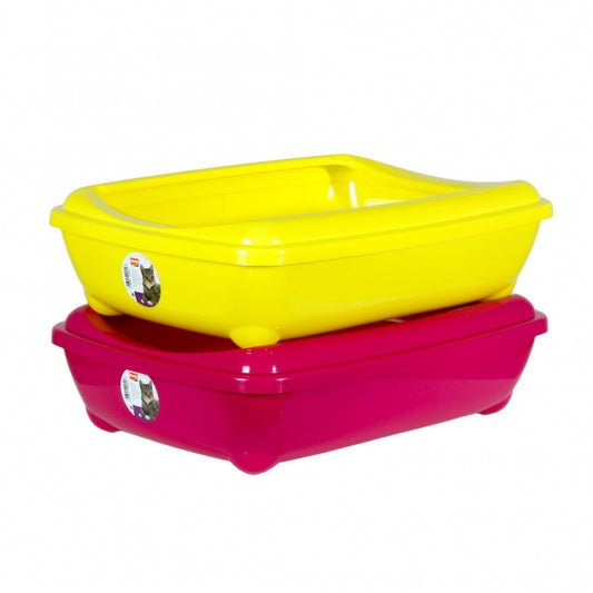Karlie Flamingo Katzentoilette mit Rand Arist-O-Tray Hawai - 42 x 30 x 11 cm - Karlie
