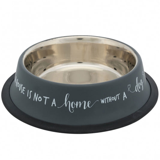 Trixie Edelstahlnapf Home für Hunde - 0,7 l/ø 21 cm - Trixie