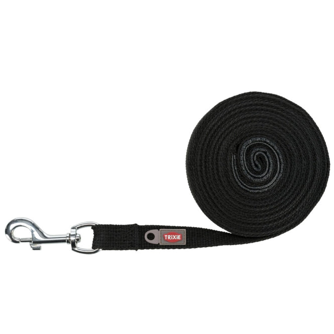 Trixie Schleppleine, 5 m / 20 mm, schwarz - Trixie