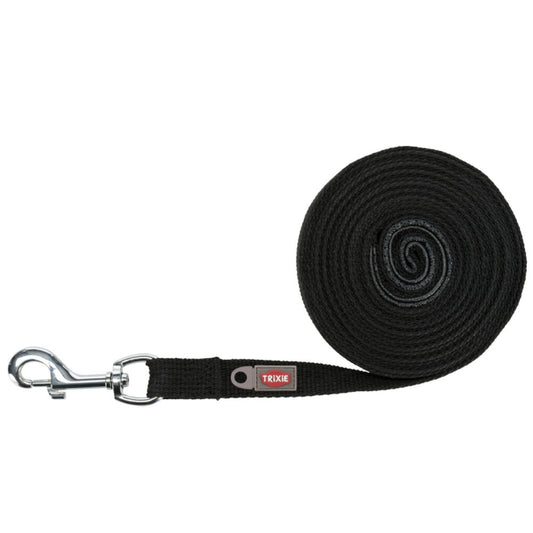 Trixie Schleppleine, 5 m / 20 mm, schwarz - Trixie