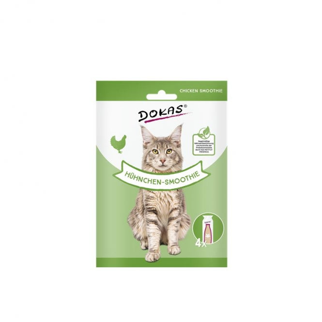 Dokas Cat Snack Hühnchen-Smoothie 4x30ml - Dokas