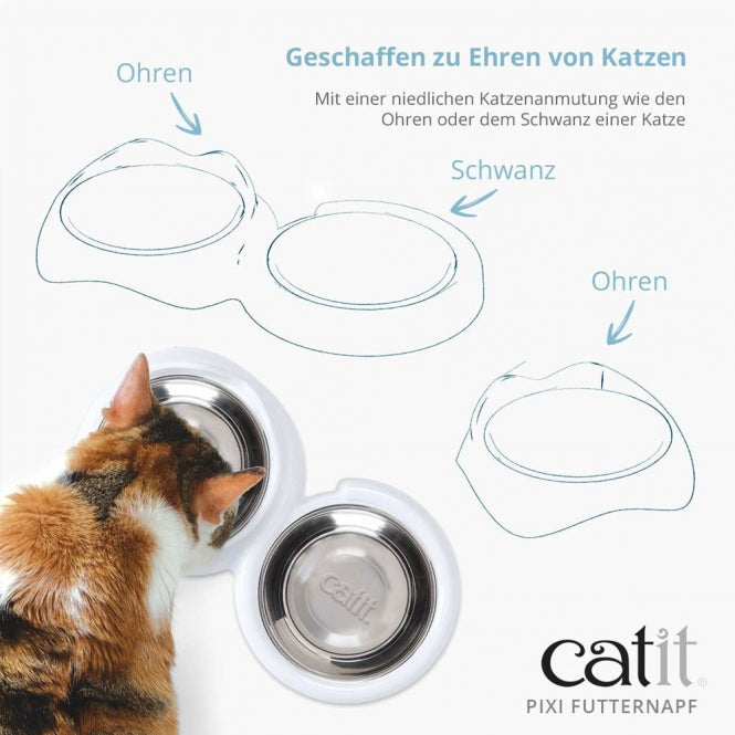 Catit PIXI Doppelnapf - CATIT Bild 3