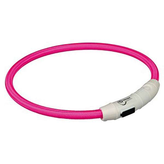 Trixie Flash Leuchtring USB Pink - XS-S - Trixie