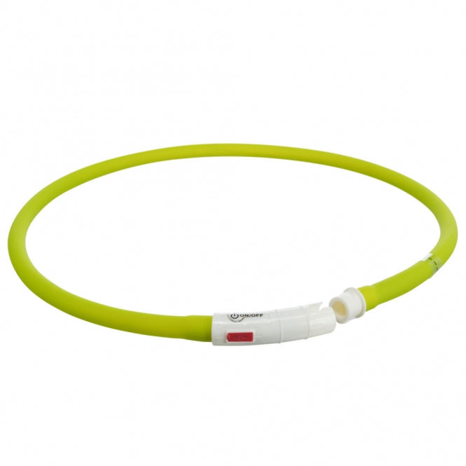 Trixie Flash Leuchtring USB aus Silikon - Trixie