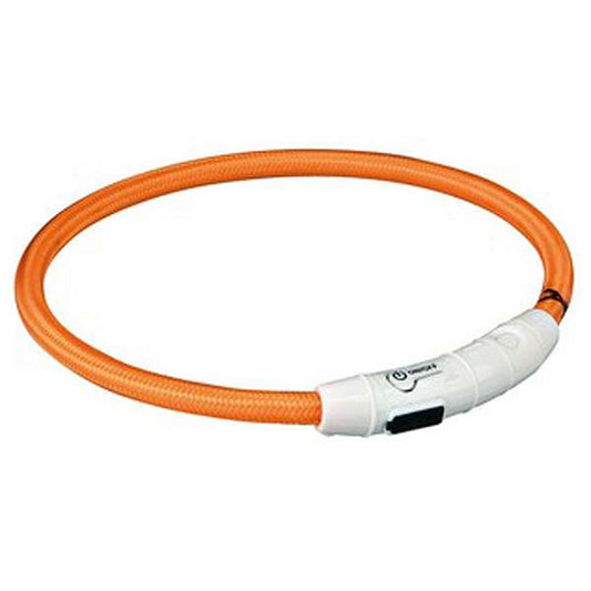 Trixie Flash Leuchtring USB Orange - XS-S - Trixie