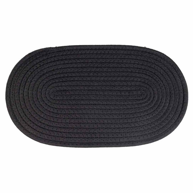 D&D Napfunterlage Phil - Schwarz - 35 x 20 cm - D&D Home