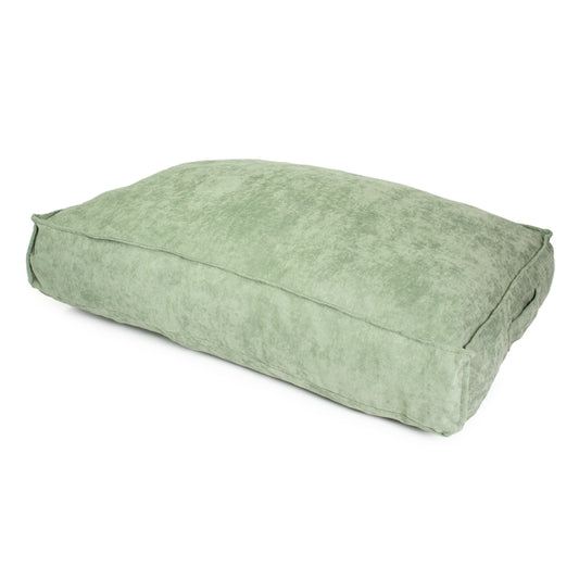 Duvoplus Kissen Velvet rechteckig - grün - 56x40x13cm - DUVO