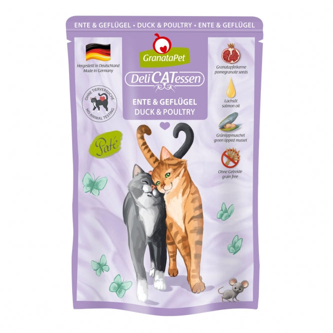 GranataPet Delicatessen Pouch Ente & Geflügel 85 g - GranataPet