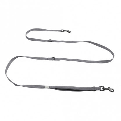 Duvoplus Trainingsleine EXPLOR Ultimate Fit Safety - Silver Reflective - 220cm - 16mm - DUVO