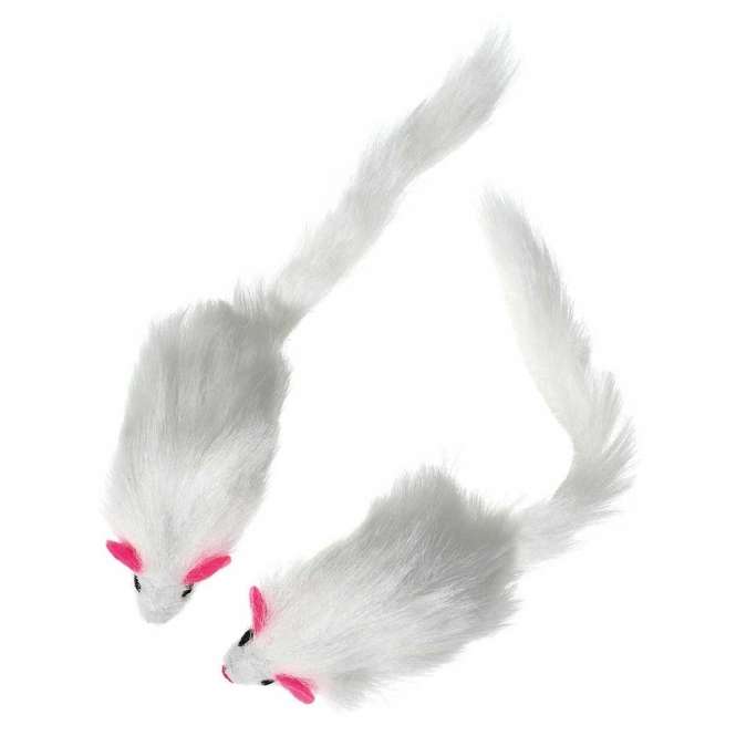 Karlie Flamingo Plüschmäuse mit Rassel - Karlie