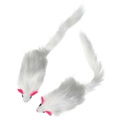 Karlie Flamingo Plüschmäuse mit Rassel - Karlie