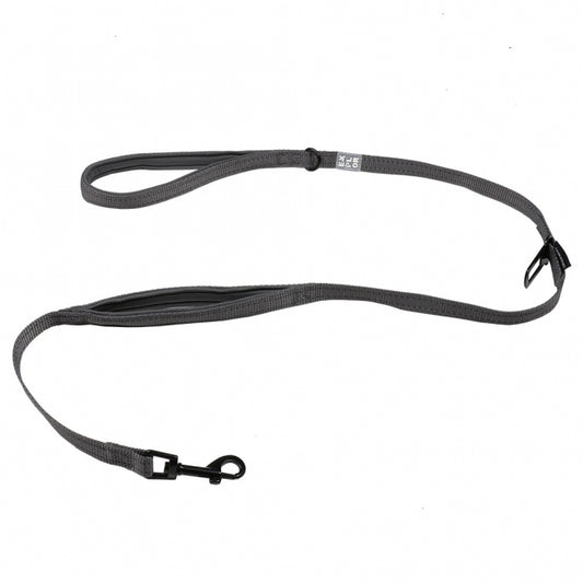 Duvoplus EXPLOR Ultimate Fit On-The-Road-Leine Safety - Silver Reflective - 130cm - 16mm - DUVO