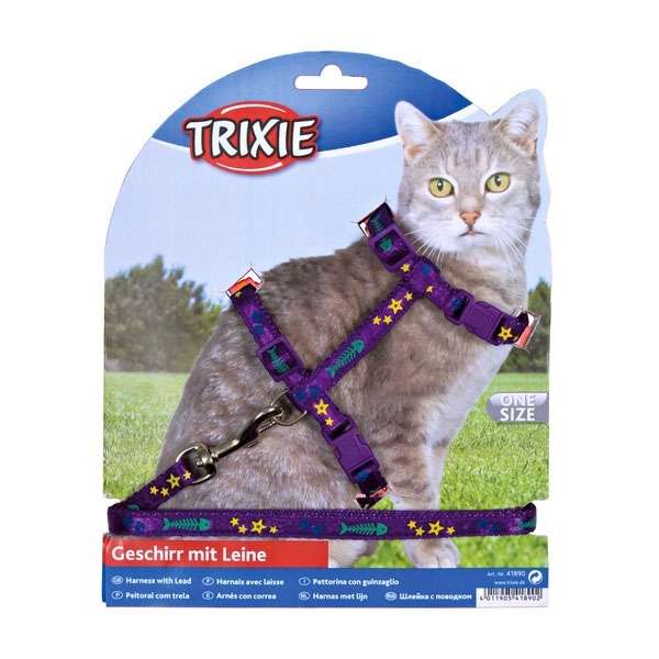 Trixie Katzen-Garnitur mit Leine - Trixie
