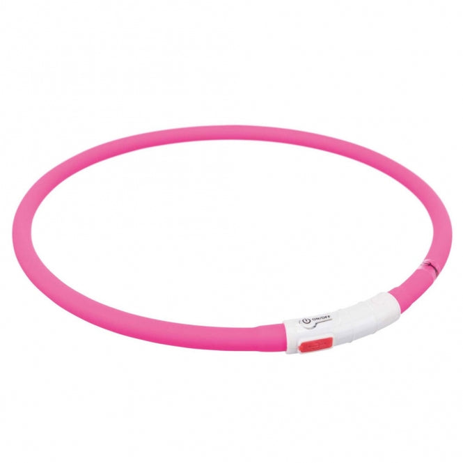 Trixie Flash Leuchtring USB aus Silikon - Trixie