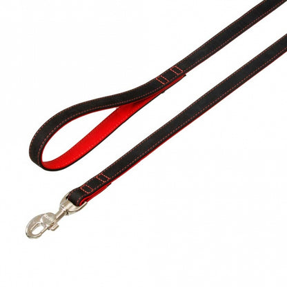 Karlie Buffalo Ultra Leine - Schwarz/Rot - 25 mm / 100 cm - Karlie
