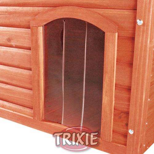 Trixie Kunststofftür für NATURA Satteldach-Hundehütte - Trixie