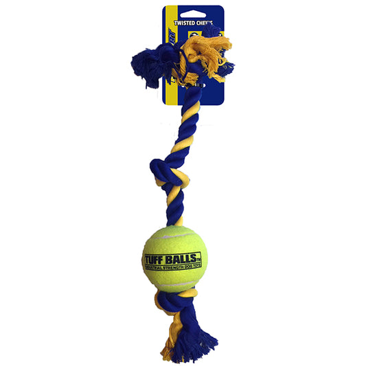 PETSPORT Mini-3-Knotenseil mit Ball - PETSPORT