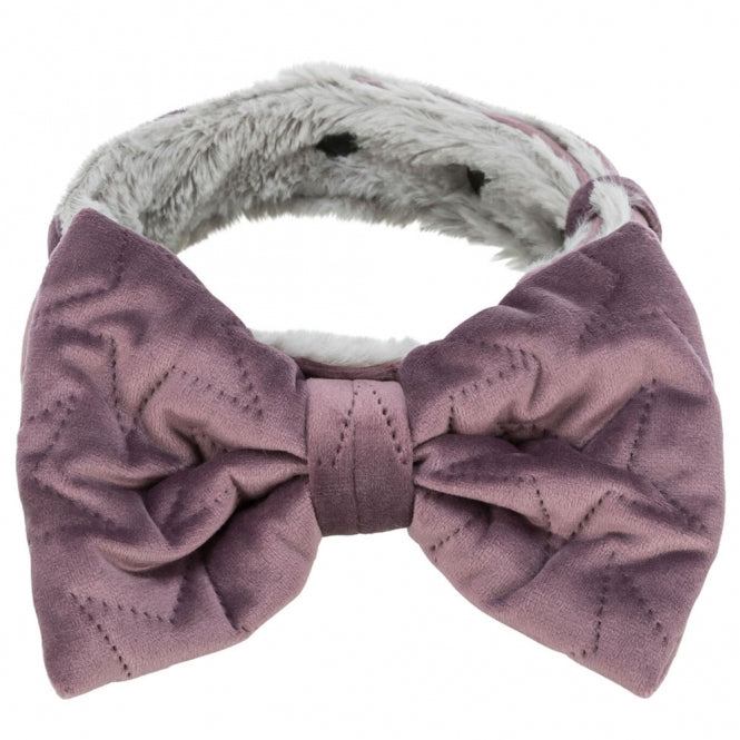 Trixie Halsband Estelle mit Schleife - flieder - 40?55 cm/40 mm - Trixie