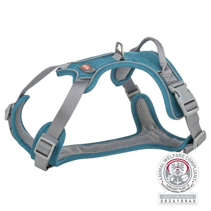Trixie Premium Active Geschirr - petrol - 30?40 cm/15 mm - Trixie