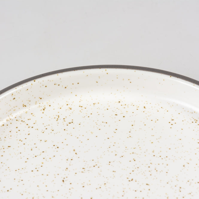 Duvoplus flacher Keramiknapf Stone Speckle - DUVO