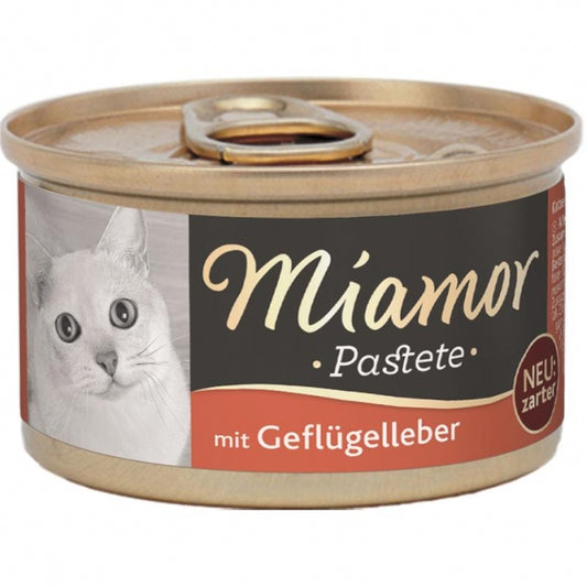 Miamor Pastete Geflügelleber 85g - Finnern