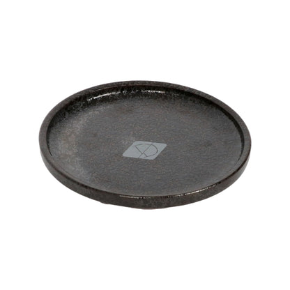 D&D flacher Katzennapf Jasper - black dots - D&D Home