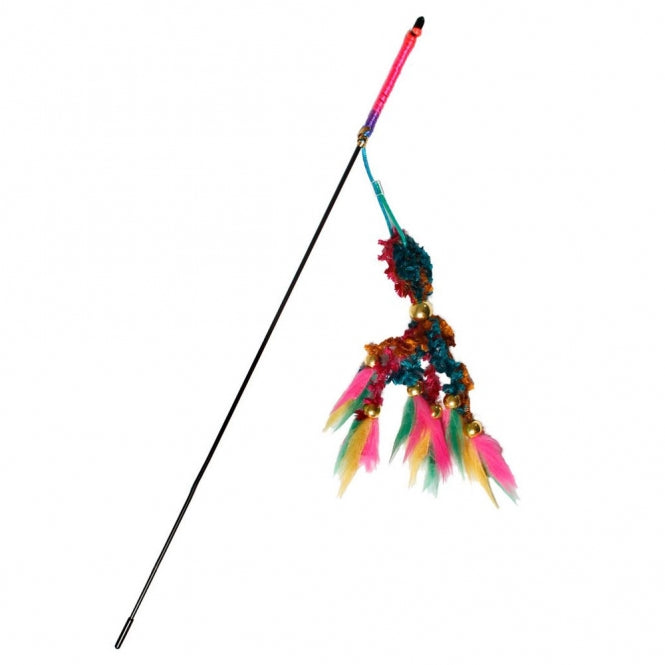Karlie Flamingo Katzenangel mit Samtrute - Karlie