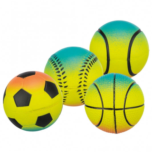 Trixie Neonball aus Moosgummi - schwimmt, ø 7 cm - Trixie