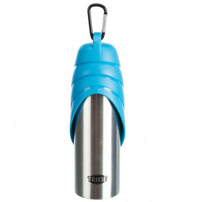 Trixie Edelstahl-Flasche mit Trinknapf - Trixie