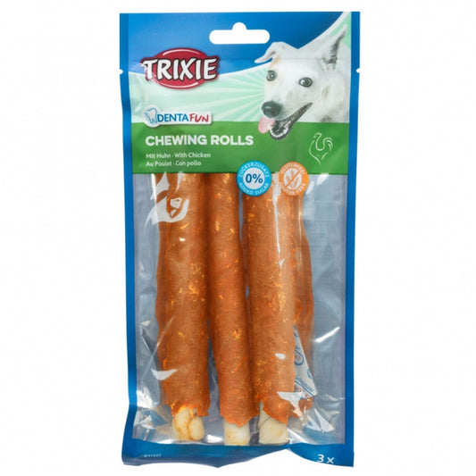 Trixie Denta Fun Chicken Chewing Rolls - Trixie