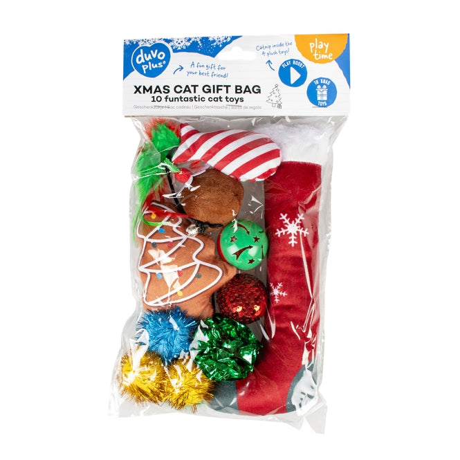 Duvoplus Xmas Geschenktasche Katze - DUVO