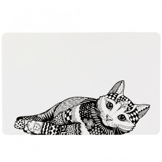 Trixie Napfunterlage Mandala Katze - Trixie