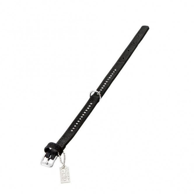 Karlie Buffalo Strass-Halsband - Schwarz 1-reihig - Karlie