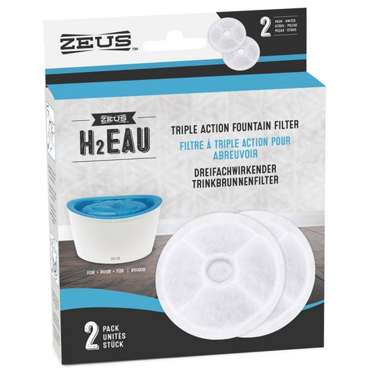 ZEUS H2EAU Triple Action Filter, 2er-Set - Zeus