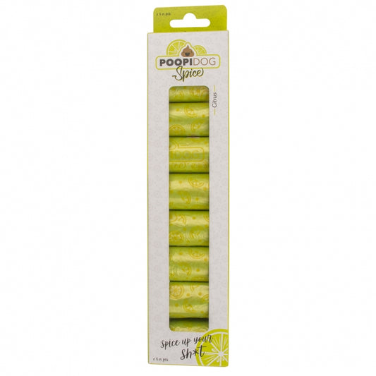Poopidog Hundekotbeutel spice limette limone - DUVO