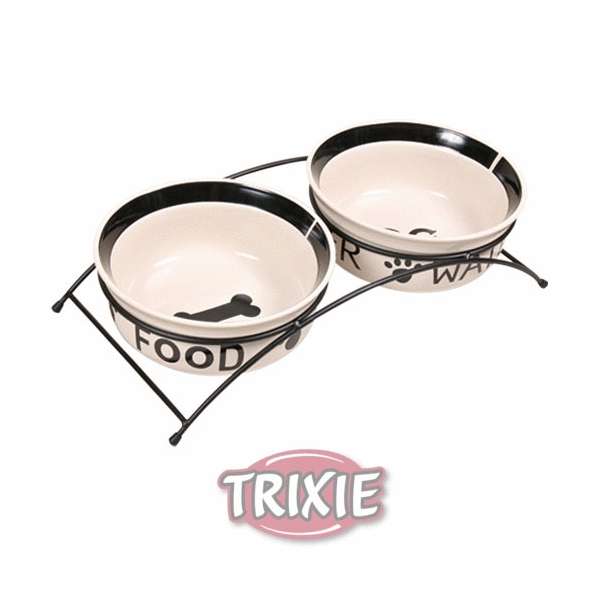 Trixie Eat On Feet Napf-Set - 2 x 0,6 L - Trixie