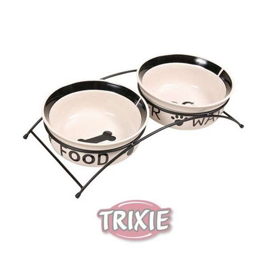 Trixie Eat On Feet Napf-Set - 2 x 0,6 L - Trixie