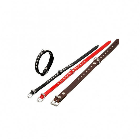Karlie RONDO Halsband mit Ziernieten - Braun - / - Karlie