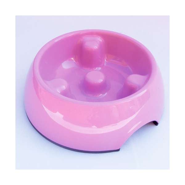 DOGIT Go-Slow Anti-Schling-Napf Rosa 140 ml - DOGIT Bild 2